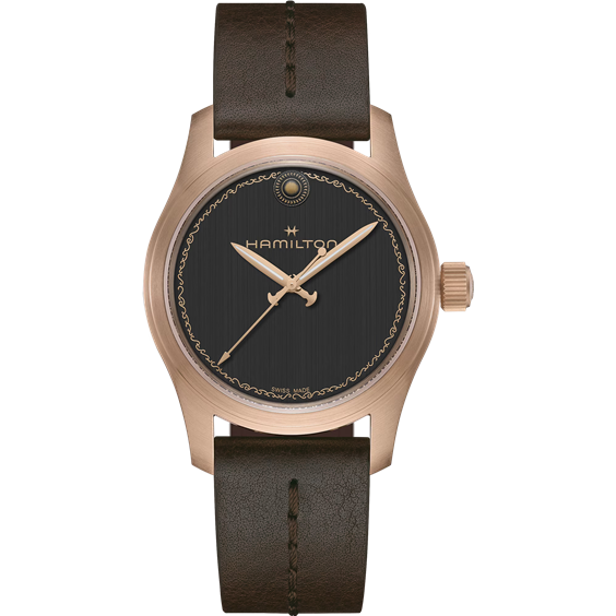Orologio Hamilton Uomo Khaki Field Mechanical Officer in Bronzo H70675530 - H70675530